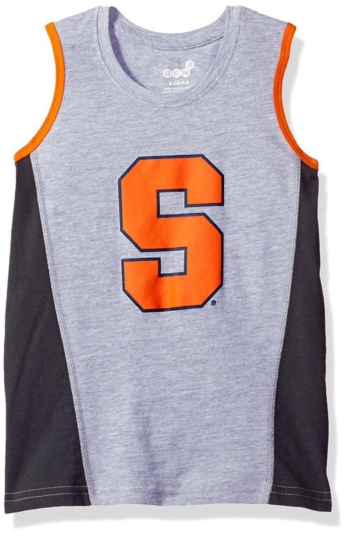 NCAA Syracuse Orange Boys Tank Shirt, Small- 4 by Vanessa Jane