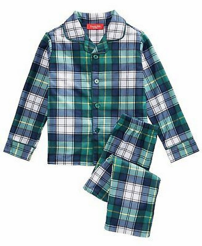 Matching Family Pajamas Mackenzie Plaid Pajama Set, Size 4?5 by Vanessa Jane