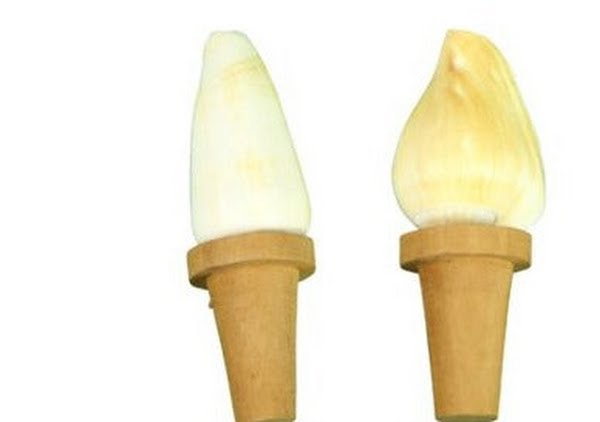 2 Loose Seashells Wine Corks Party Tiki Beach Decor by Vanessa Jane