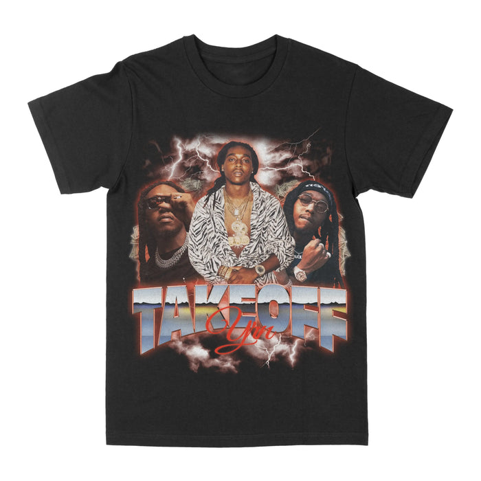 Take Off Lightning Graphic Tee by Obsessed with graphic tees