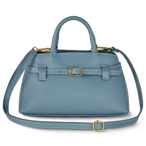 Italian Full-Grain Leather Top-Handle Bag | Cervia by TAKEASY