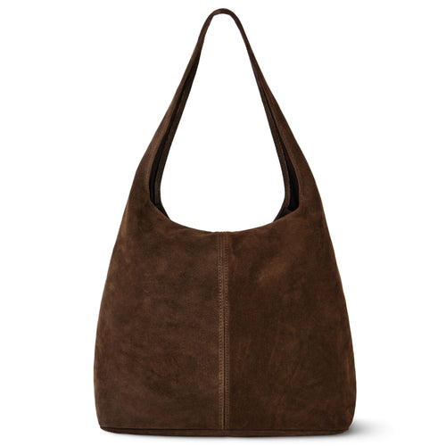 Italian Genuine Suede Hobo Bag | Palermo by TAKEASY