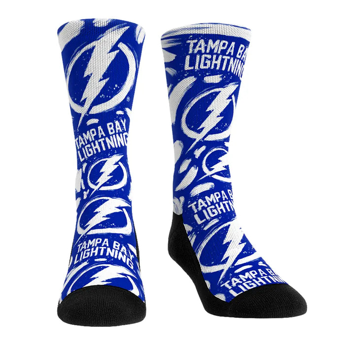 Tampa Bay Lightning - Logo Paint by Rock 'Em Socks