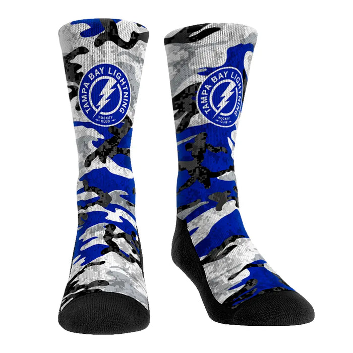 Tampa Bay Lightning - What The Camo by Rock 'Em Socks