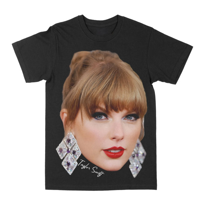 Taylor Swift "Big Face" Graphic Tee by Obsessed with graphic tees