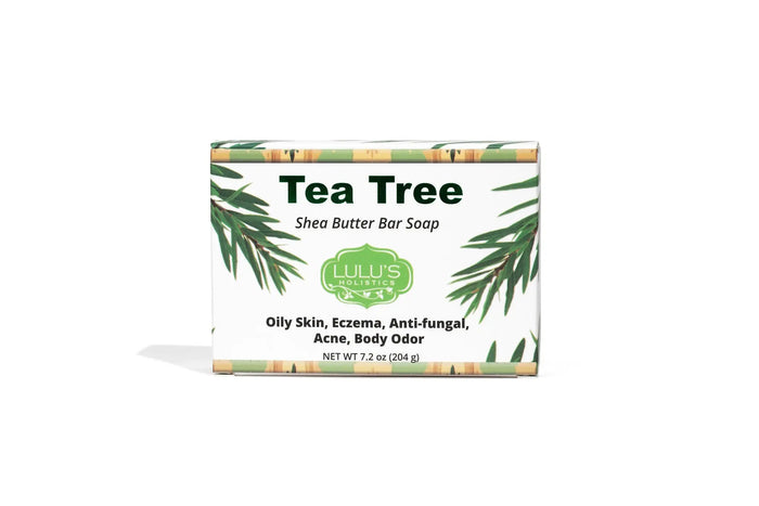 Tea Tree Shea Butter Bar Soap – Clarifying Cleanse by Lulu’s Holistics