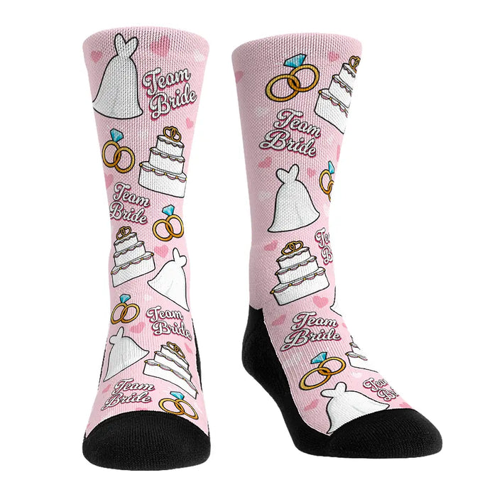 Team Bride All-Over by Rock 'Em Socks
