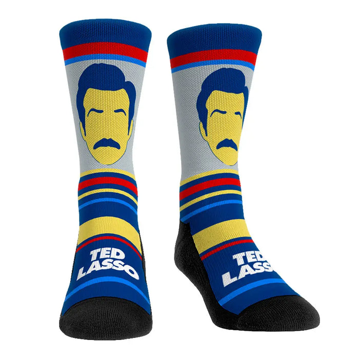 Ted Lasso - Superstar Stripes by Rock 'Em Socks