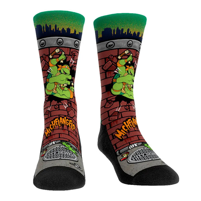Teenage Mutant Ninja Turtles - Michelangelo - Breakout by Rock 'Em Socks