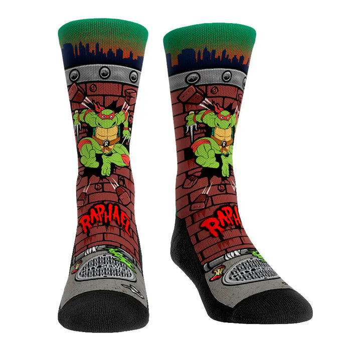 Teenage Mutant Ninja Turtles - Raphael - Breakout by Rock 'Em Socks