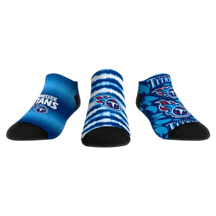 Tennessee Titans - Low Cut - Make Some Noise (3-Pack) by Rock 'Em Socks
