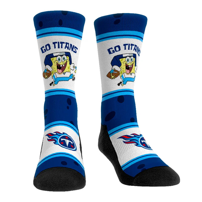 Tennessee Titans - SpongeBob SquarePants - Team Up by Rock 'Em Socks