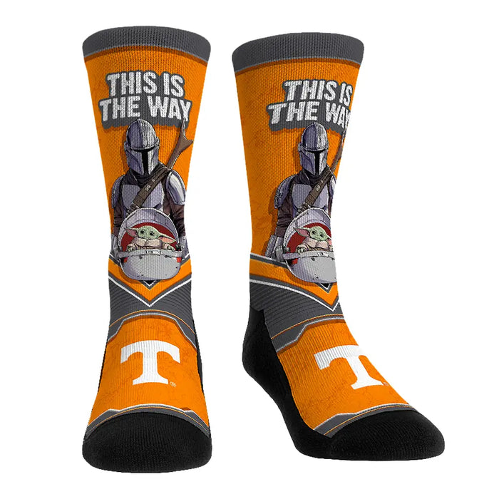 Tennessee Volunteers - Star Wars - This Is The Way by Rock 'Em Socks
