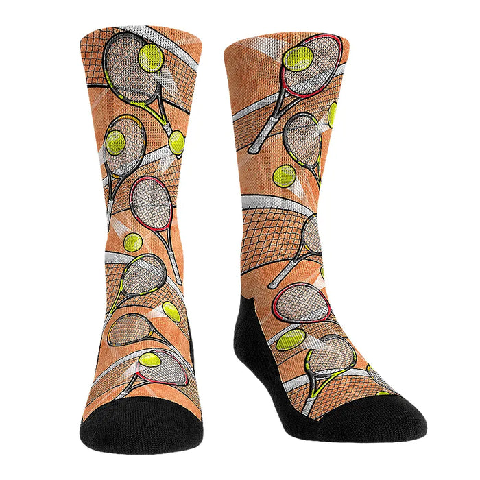 Tennis - All-Over (Clay) by Rock 'Em Socks