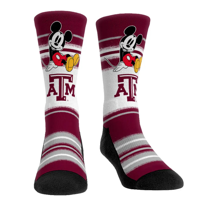 Texas A&M Aggies - Disney - Sit Stripe by Rock 'Em Socks