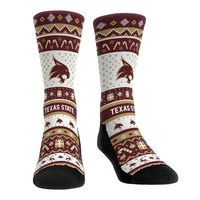 Texas State Bobcats - Tacky Sweater by Rock 'Em Socks