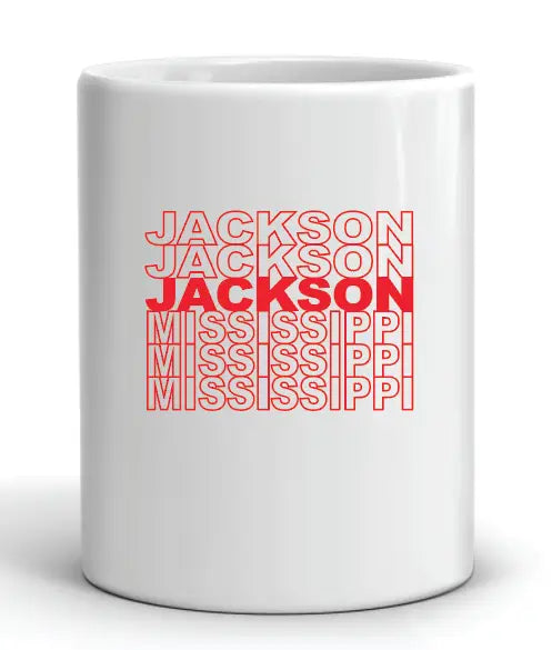 Thank You Bag Jackson Mug by Swell-O-Phonic