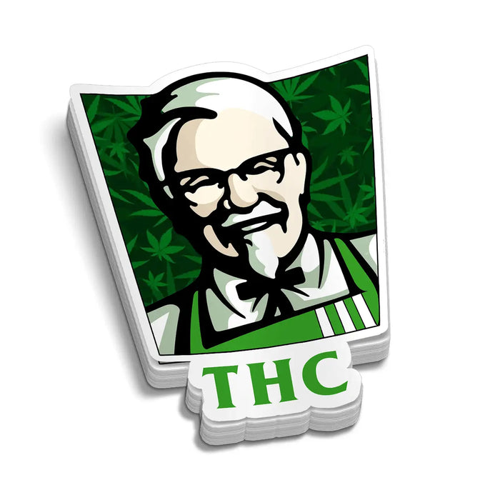 THC Hard Hat Decal by Armed American Supply