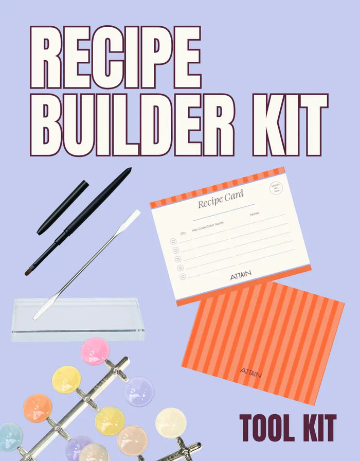 The Attain Recipe Builder Tool Kit | Mix Your Own Gel Polish Colors by Attain Cosmetics