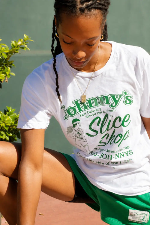 The Johnny's Slice Shop Tee by Ace The Moon