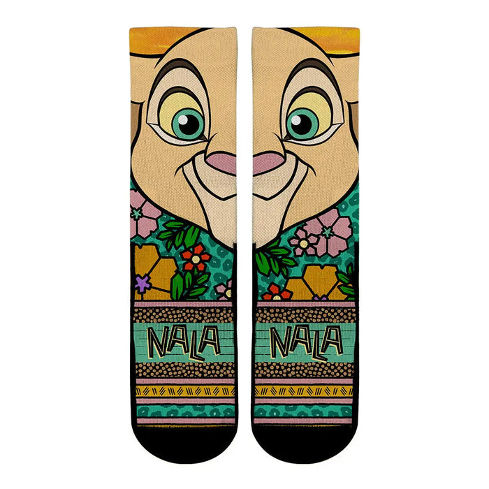 The Lion King - Nala - Split Face by Rock 'Em Socks