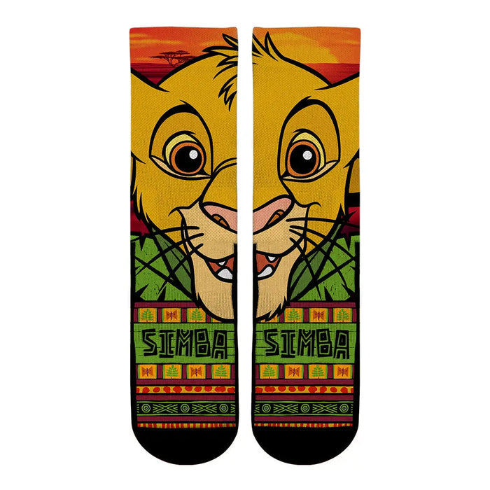 The Lion King - Simba - Split Face by Rock 'Em Socks