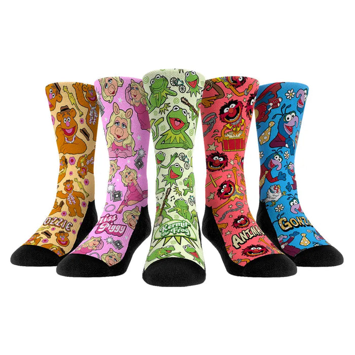 The Muppets - All-Over - 5-Pack by Rock 'Em Socks