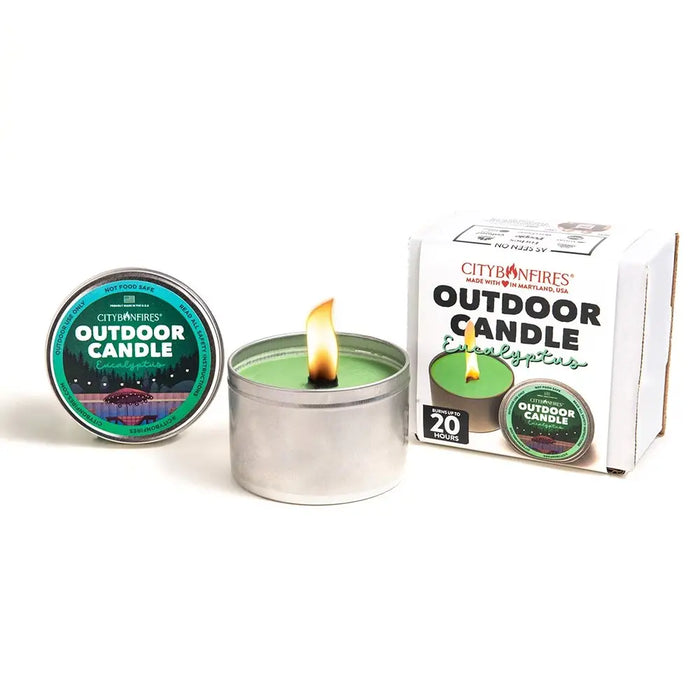 The Outdoor Candle - Eucalyptus by City Bonfires