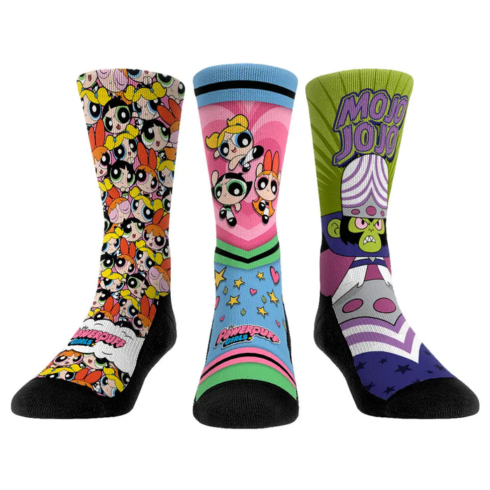The Powerpuff Girls - 3-Pack by Rock 'Em Socks