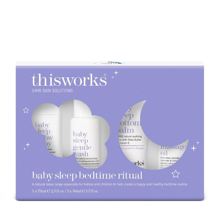 This Works Baby Sleep Bedtime Ritual 4-Piece Gift Set by Nava Beauty