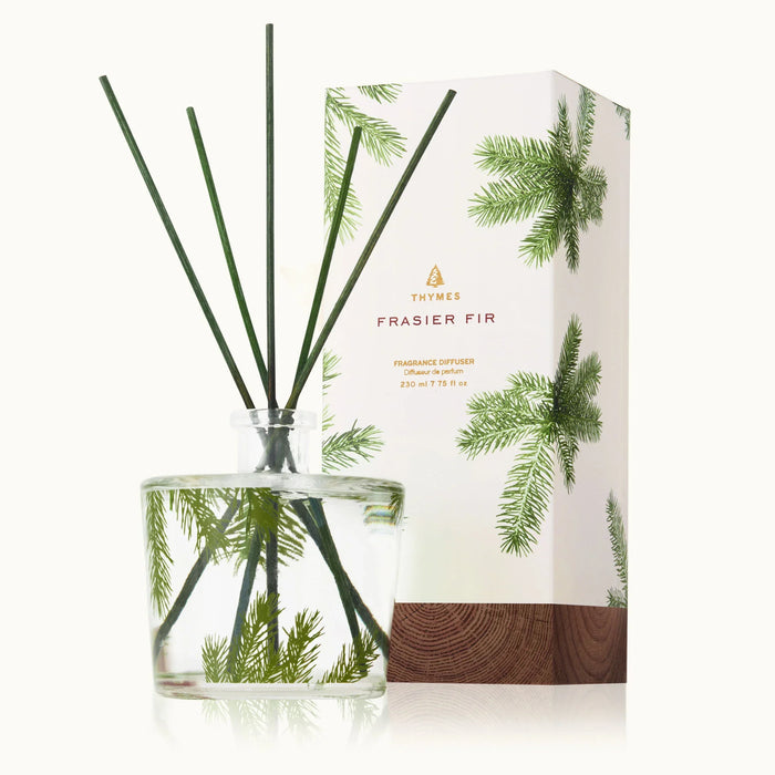 Thymes Frasier Fir Pine Needle Reed Diffuser 7.75 OZ by Nava Beauty