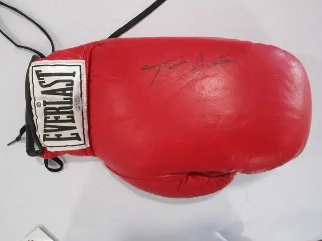 Tim Austin Signed Boxing Glove (PAAS COA) by Price Is Right Miami