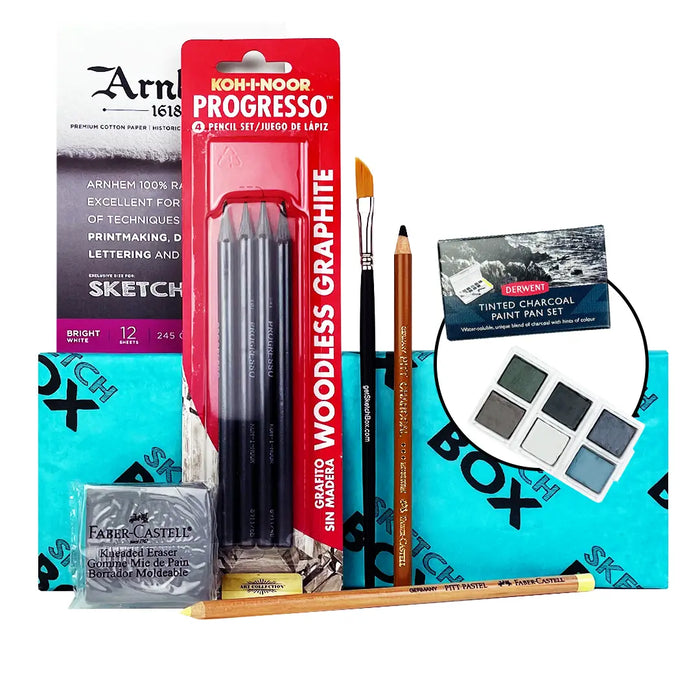 Tinted Charcoal Premium Box by ShopSketchBox