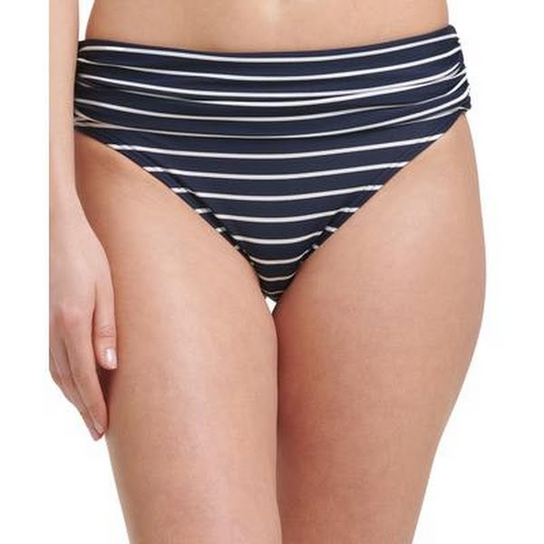 Tommy Hilfiger Moderate Coverage UV Protection Bikini Bottom by Vanessa Jane