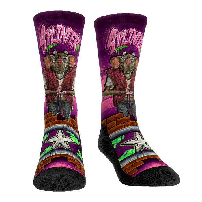 TMNT : Mutant Mayhem - Splinter - Ninja Power by Rock 'Em Socks