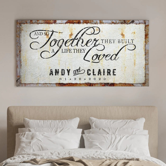 Together Sign III by Tailored Canvases