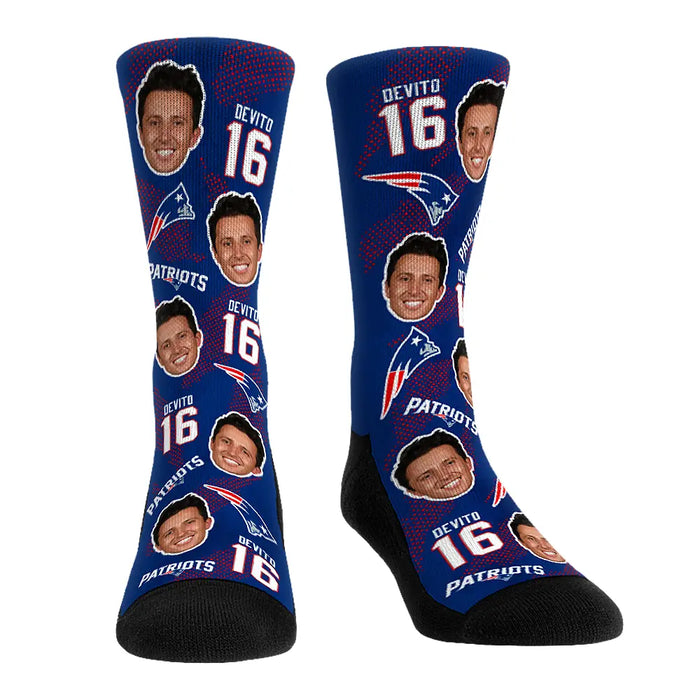 Tommy Devito - New England Patriots - Football Guy by Rock 'Em Socks