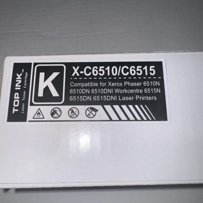 Top Ink X-C6510 Black Toner Cartridge by Price Is Right Miami