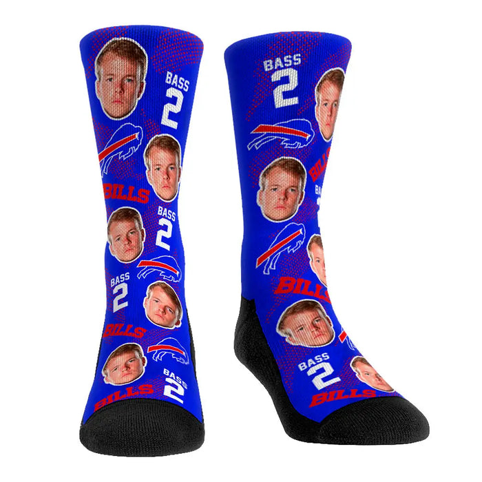 Tyler Bass - Buffalo Bills - Football Guy by Rock 'Em Socks