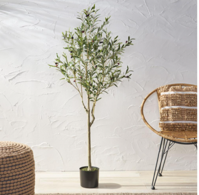 Noble House Tigue 5ft Artificial Olive Tree by Vanessa Jane