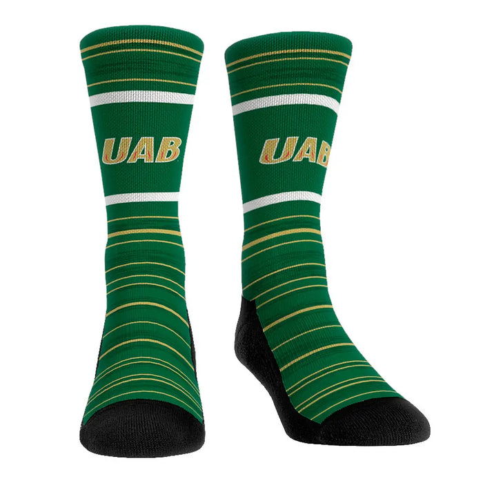 UAB Blazers - Classic Lines by Rock 'Em Socks