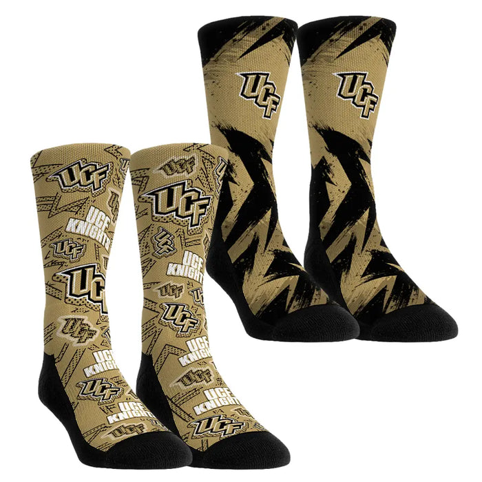 UCF Knights - Game Day 2-Pack by Rock 'Em Socks