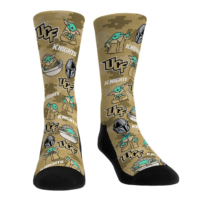 UCF Knights - Star Wars - Grogu All-Over by Rock 'Em Socks