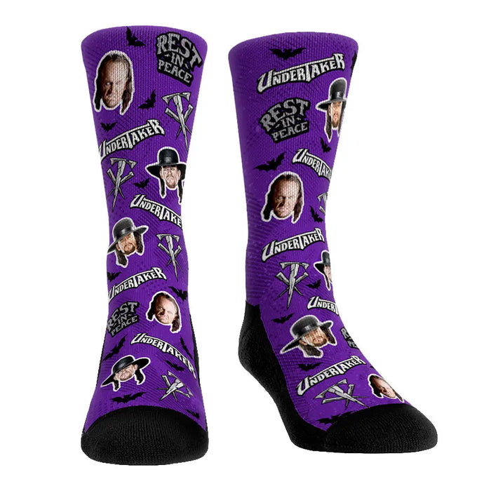 Undertaker - Faces All-Over by Rock 'Em Socks