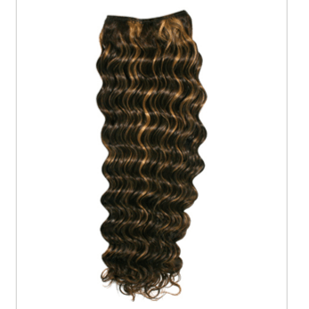 Unique's 100% Human Hair New Deep Wave 24" Wavy Hairpiece, New With Tags
