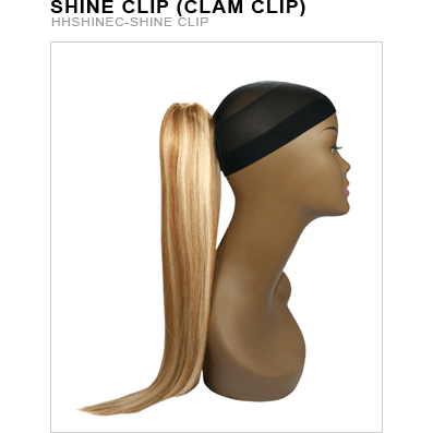 Unique's 100% Human Hair Shine Clip