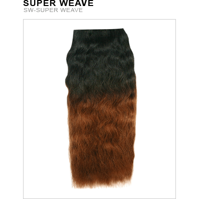 Unique's 100% Human Hair Super Weave Wet & Wavy 14 Inch