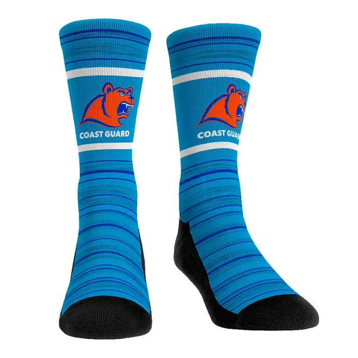 US Coast Guard Academy Bears - Classic Lines by Rock 'Em Socks