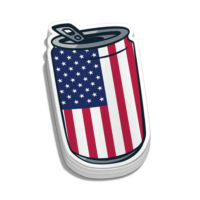 USA Can Hard Hat Decal by Armed American Supply