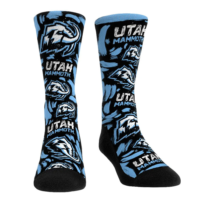 Utah Mammoth - Logo Paint by Rock 'Em Socks